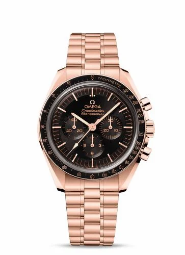 Omega Speedmaster Professional Moonwatch 3861 Sedna Gold / Black / Bracelet 310.60.42.50.01.001 (31060425001001, 7612586306792)